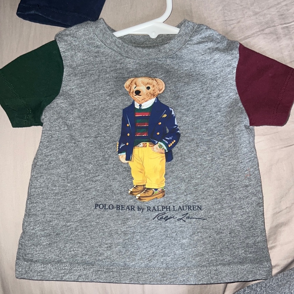 Polo Bear by Ralph Lauren 6mon Shirt